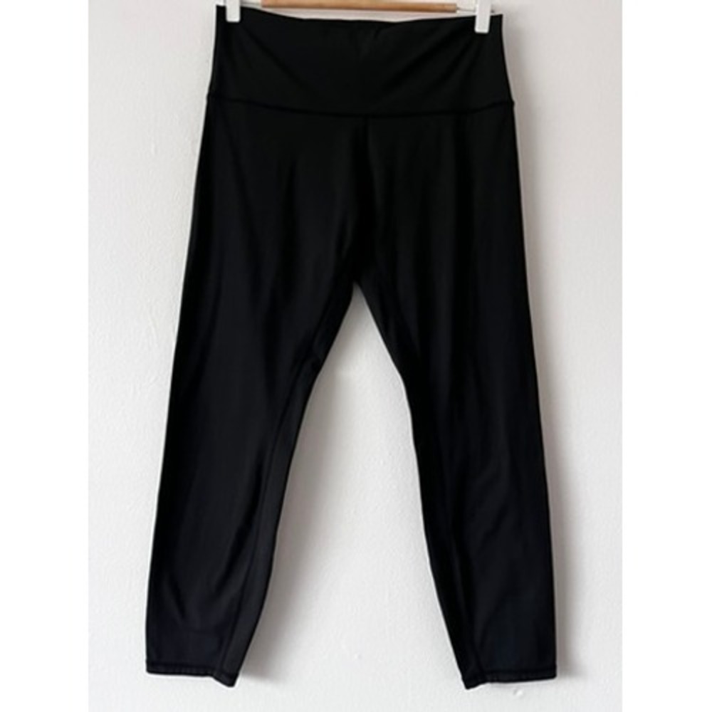 Varley Mid Rise‎ Tights 7/8 Length Leggings Black size large